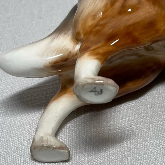 Royal Doulton Vintage Antique Porcelain Collie Dog HN 1058 Rare ASHTEAD APPLAUSE - Picture 8 of 9